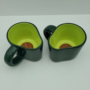 Tabitha Brown Avocado Mugs Target NWT Green Avocado Shaped Mugs